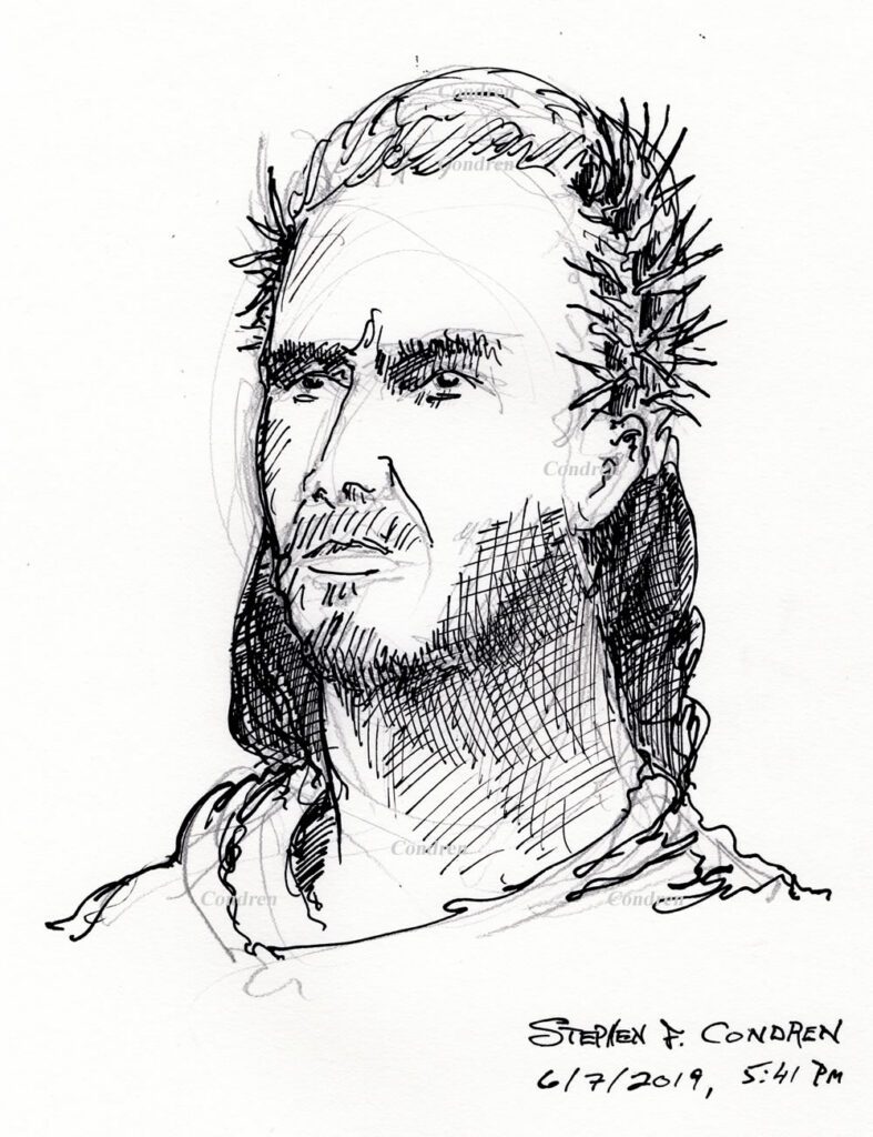 Pen Ink Portraits Portraits And Drawings Condren Galleries