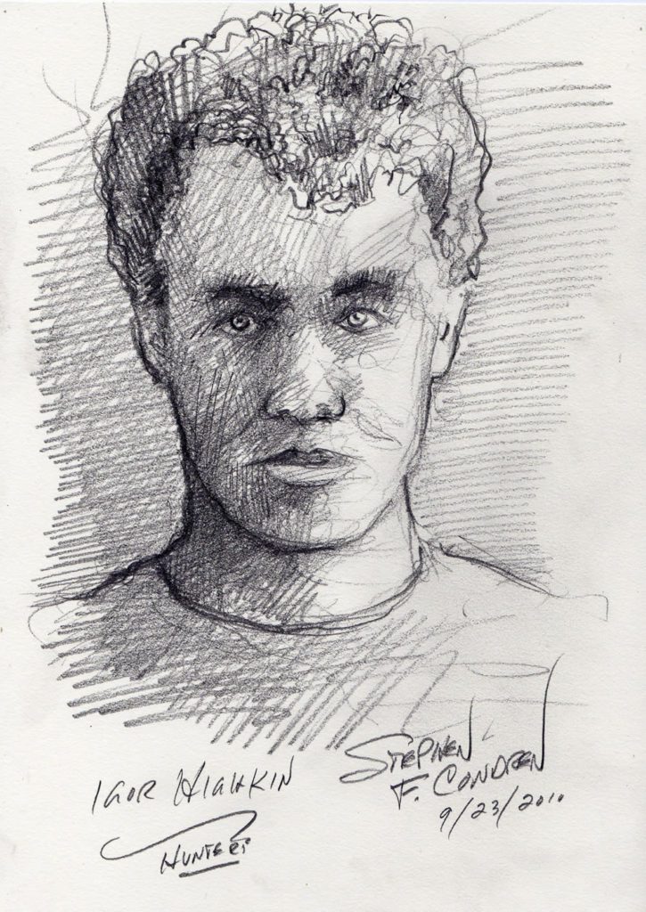 Matted pencil portraits for sale online at discount prices