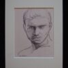 Bo Roberts pen & ink drawing by Stephen F. Condren.