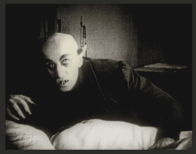 Count Orlok from Nosferatu By F. W. Murnau.