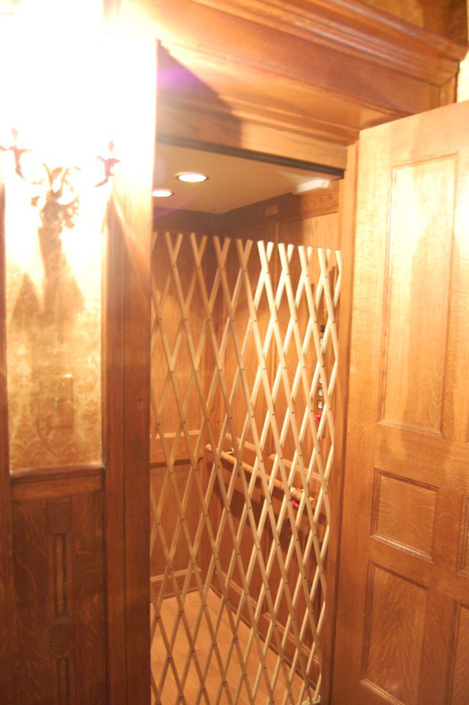 Elevator of the Montgomery home in Kenwood, Chicago.