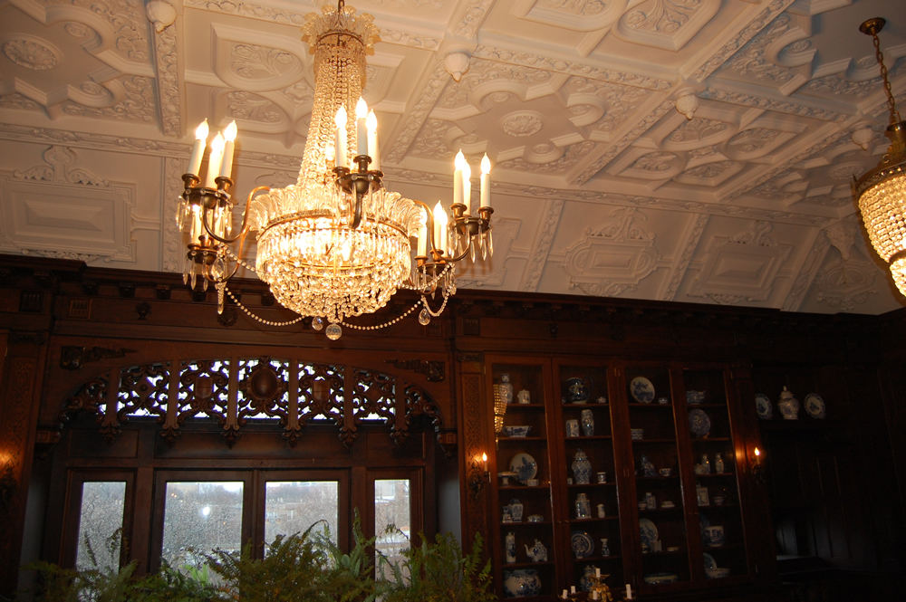 Ballroom of the Montgomery home in Kenwood, Chicago.