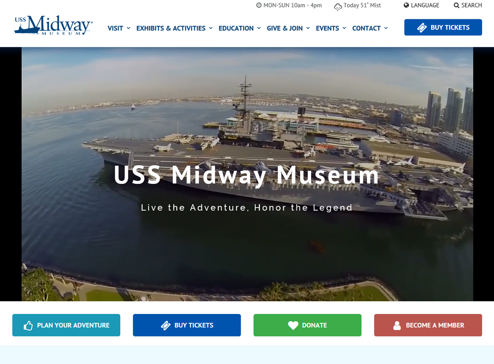 USS Midway CV-41 Website