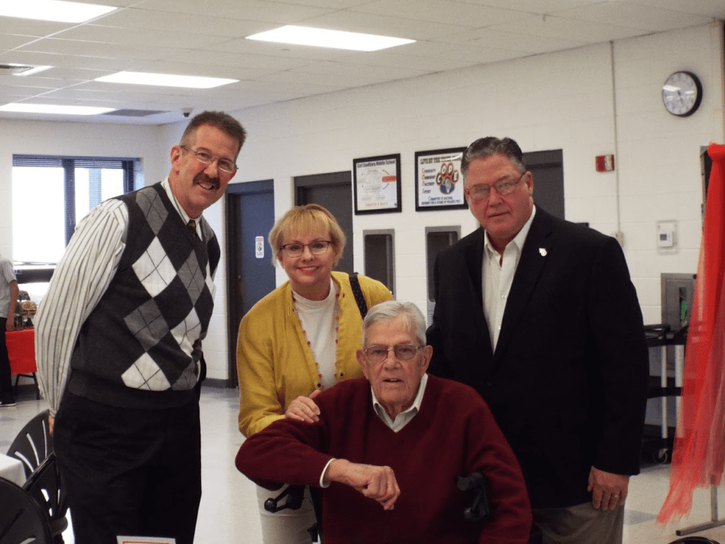 Peter Kristan at Mundelein Police Veterans Dinner.