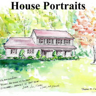 House Portraits ~ Free Shipping!