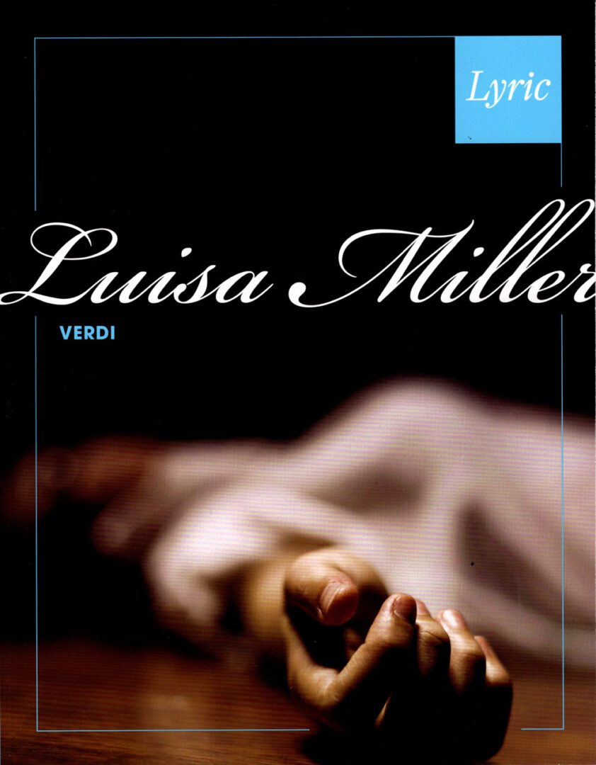 Luisa Miller #451Z, a Lyric Opera of Chicago production by artist Stephen F. Condren.