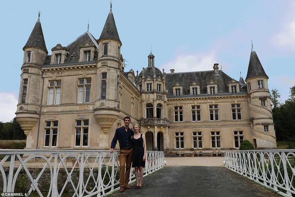 Chateau De Bourneau with Jean-Baptiste, and Erin Gois.