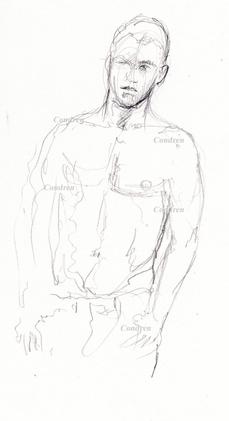 male figure for drawing