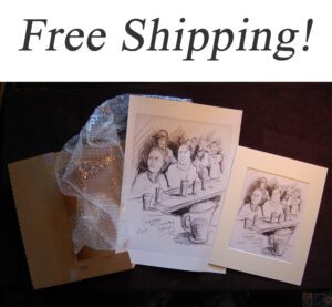Prints ship for free for President Donald Trump in jail.