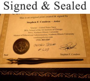 Certificate of Authenticity.