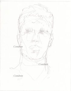 Tom Brady 202A pencil celebrity sketch by artist Stephen Condren.