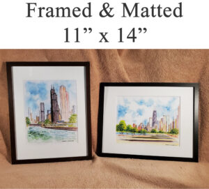 Matted & Framed prints.