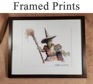 Framed print with Fictional, Fantasy, Sci-fi, Movie, and Mythology Art.