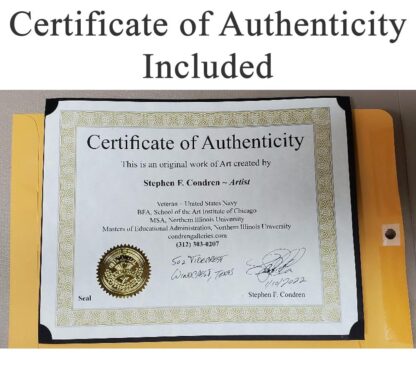 Certificate of Authenticity.