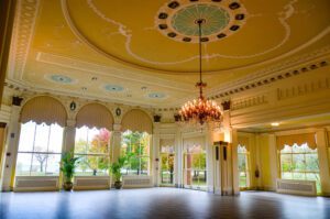 Solarium. South Shore Country Club, Chicago. Photograph. 